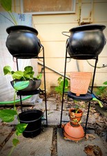 metal 2 stands plant for sale  Port Neches
