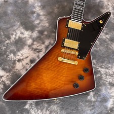 Guitarra elétrica Sunburst 1958 Korina Explorer captadores HPL traste envio rápido comprar usado  Enviando para Brazil