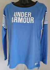 Blusa Under Armour Feminina Tamanho M Média Azul Branco comprar usado  Enviando para Brazil
