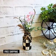 Black white checked for sale  Mesa
