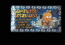Blechschild 23x12 computer gebraucht kaufen  Biebesheim