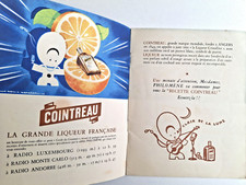 Cointreau advertising recipes d'occasion  Expédié en Belgium