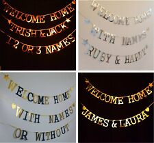 Welcome home banner for sale  UK