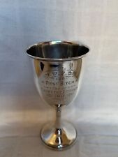 Taza cáliz antigua de plata maciza segunda mano  Embacar hacia Argentina