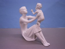 Porzellanfigur mutter kind gebraucht kaufen  Petershagen