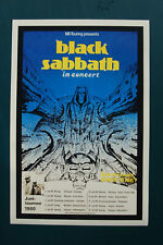 Pôster de concerto do Black Sabbath 1980 Alemanha comprar usado  Enviando para Brazil
