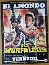 MORFALOUS jean-paul belmondo affiche cinema +2 private sale dvorakd, używany na sprzedaż  Wysyłka do Poland