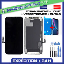 ECRAN LCD COMPATIBLE IPHONE 8 X XR 11 12 13 14 15 PRO MAX + JOINT + VERRE TREMPÉ comprar usado  Enviando para Brazil
