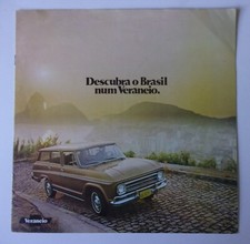 Folheto de vendas Chevrolet Veraneio original 1970 grande formato para o Brasil - Português comprar usado  Enviando para Brazil