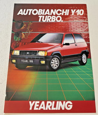 Feuillet autobianchi y10 d'occasion  Quarré-les-Tombes