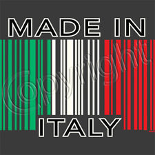 Camiseta Made in Italy Código de Barras Tú Eliges Estilo, Talla, Color 10609 segunda mano  Embacar hacia Argentina