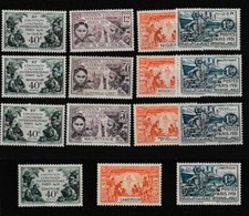 Lot timbres colonies d'occasion  Criel-sur-Mer