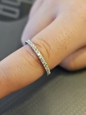 Anello oro bianco usato  Torino