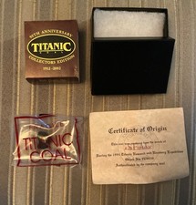 Certificate authentic titanic for sale  New York