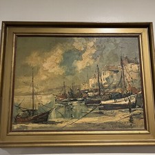 Vtg oil painting for sale  Vernon