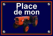 Plaque place tracteur d'occasion  Paris I