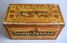 Antike blechdose jugendstil gebraucht kaufen  Baumholder