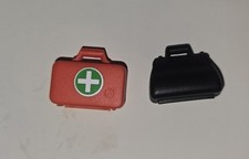 Usado, Playmobil Tipo Mala/Bagagem Bolsa Médica Bolsa Médica Vermelha Preta Lote de 2 comprar usado  Enviando para Brazil