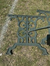 garden iron table ends for sale  UK