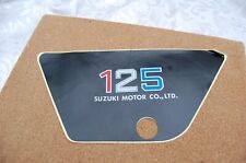 Suzuki ts125 sidepanel for sale  CLEVEDON