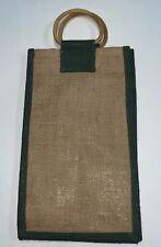 Burlap wine tote for sale  Concord