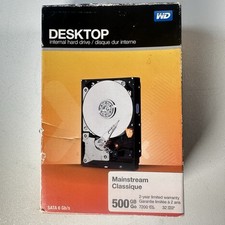 Usado, Novo em folha Western Digital Mainstream 500GB desktop interno HD WDBH2D5000ENC comprar usado  Enviando para Brazil