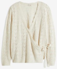 Ajour strickjacke creme gebraucht kaufen  Deutschland