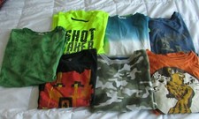 Usado, CAMISAS DE MANGA COMPRIDA MINECRAFT LANDS END 7 (CONJUNTO DE PEÇAS) MENINOS JOVENS GRANDE LOTE D comprar usado  Enviando para Brazil