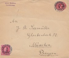 Schweden 1899 brief gebraucht kaufen  Köngen