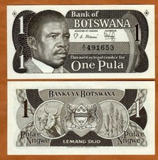 Usado, Botsuana, 1 Pula, ND (1983), P-6, UNC comprar usado  Enviando para Brazil