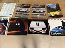 Corvette sales literature for sale  Clintonville