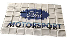 Bandeira Ford Motorsport Bandeira Banner 3x5 Ft Show De Carro De Garagem Presente De Parede Novo! comprar usado  Enviando para Brazil