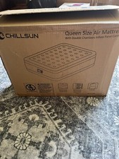 Colchão de ar Chillsun Queen com controle de painel inflável de câmara dupla 80X60X16 comprar usado  Enviando para Brazil