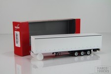 Usado, Semirreboque Herpa Curtinsided com paredes laterais branco sem impressão 076944 /HN195 comprar usado  Enviando para Brazil