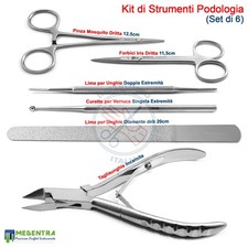 Strumenti per Podologia Forbici Tagliaunghie Incarnite Kit di Chirurgia Unghie comprar usado Strumenti per Podologia Forbici Tagliaunghie Incarnite Kit di Chirurgia Unghie comprar usado  Enviando para Brazil