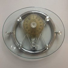 Vintage Camry Oval KG Escala de Corpo de Vidro Retrô Prata Capacidade Mecânica 130 Kg comprar usado  Enviando para Brazil