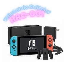 Consola Nintendo Switch HAC-001 con Joy Con Dock Cargador HDMI Elección de juego segunda mano  Embacar hacia Mexico