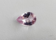 AAA+ Baby cor rosa morganita pera clareza limpa 12x8 pera pedra preciosa natural, usado comprar usado  Enviando para Brazil