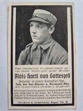 Sterbebild death card gebraucht kaufen  Deutschland