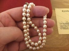 Majorica string pearls for sale  CHIPPENHAM