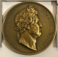 Médaille bronze louis d'occasion  France