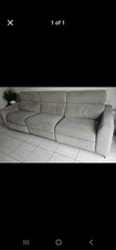 Grey sofa seater for sale  SHREWSBURY