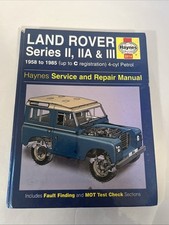 Haynes series iia for sale  MOLD