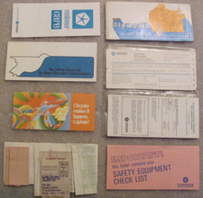 Usado, 1971 Plymouth Valiant Duster Proprietários Operadores Manual Pacote Conjunto Original OEM comprar usado  Enviando para Brazil