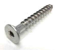 5x 8x60 Stal nierdzewna Płyty wiórowe Śruby V2A Głowica wpuszczana Śruby budowlane do drewna Torx  na sprzedaż  Wysyłka do Poland