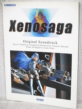 XENOSAGA Original Soundrack Piano Score 2001 Música PS2 Fan Art Music Book 67 comprar usado  Enviando para Brazil