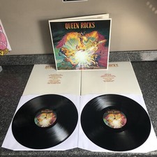 SUPER RARE DOUBLE VINYL LP QUEEN ALBUM QUEEN ROCKS 1997 UK 1ST PRESS NM/NM, usado comprar usado  Enviando para Brazil