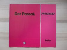 VW PASSAT B2 Prospekt von 1980 mit Preisliste BROCHURE comprar usado  Enviando para Brazil