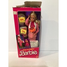 1984 Barbie Dia-a-Noite #7929 Novo Na Caixa Look Carreira-Noite Mattel CAIXA ABERTA comprar usado  Enviando para Brazil