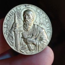 Vecchia medaglia votiva usato  Riolo Terme